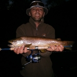Brown Trout on Brook Trout Bullet Minnow